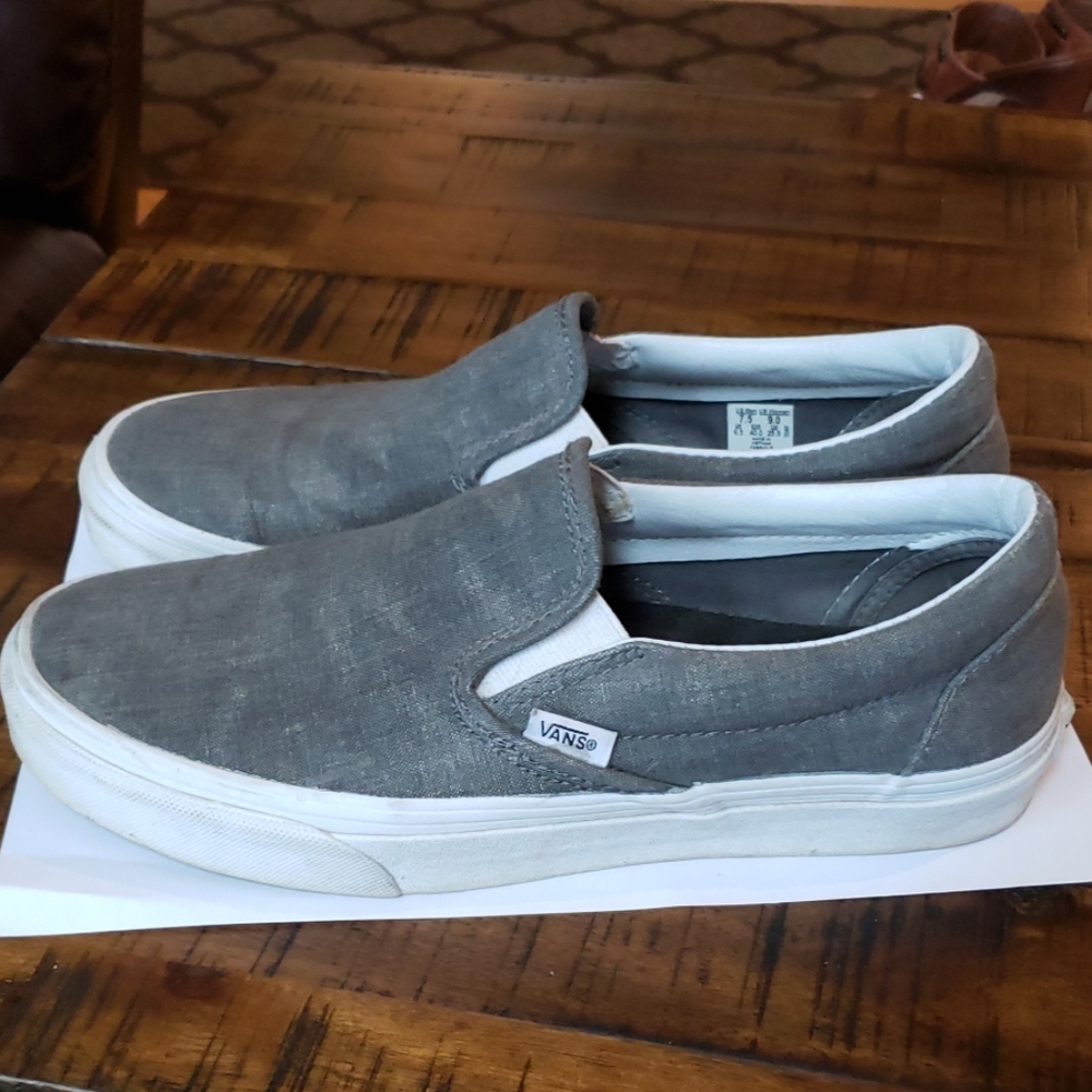 Vans, women's size 9, gray